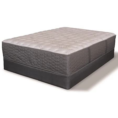 Twin Cushion Firm Pocketed Coil Mattress and 9" Regular iAmerica Box